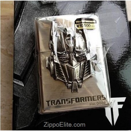 RARE Transformers OPTIMUS PRIME Zippo Metal Lighter Limited Edition TAKARA # 69